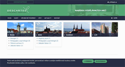 Desktop Screenshot of descart.cz